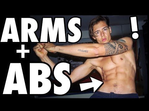 5 MIN SIX-PACK AND ARM WORKOUT! Quick and Easy ABS! 5 MIN SIX-PACK AND ARM WORKOUT! Quick and Easy ABS!