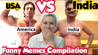 INDIA vs America REACTION | MORE HILARIOUS MEMES!!! |