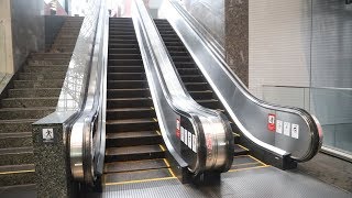 【東芝製】京都駅ビル　昇りエスカレーター