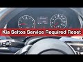 2021 Kia Seltos Service Required Reset