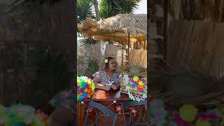 DIY Hawaiian party and a tiki bar decorations  39th birthday celebration #shorts 😱💯 enjoying life