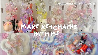💌*cozy* SHOP UPDATE VLOG | small business reset, bag charms, keychains, work from home