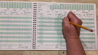 Keeping a Basketball Scorebook
