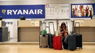 Крупнейшая забастовка Ryanair