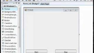 VB.net #2 How to make a simple Digital o'clock