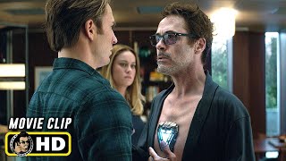 AVENGERS: ENDGAME (2019) "No Trust" Tony & Steve [HD] IMAX Clip