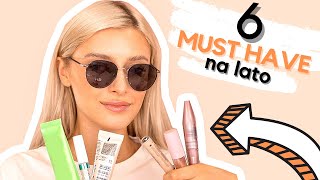 Lekki MAKIJAŻ na upały!☀️| 6 produktów MUST HAVE na lato🥵