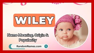 Wiley - Baby Girl Name Meaning, Origin \u0026 Popularity - RandomNames.com