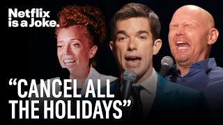 Laughing Through the Holidays | Stand-Up Compilation | Netflix Is A Joke