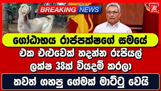 ගෝඨාභය රාජපක්ෂගේ සමයේ එක එළුවෙක් හදන්න රුපියල් ලක්ෂ 38ක් වියදම් කරලා. තවත් ගහපු ගේමක් අතේ මාට්ටු