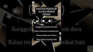 pantun penutup acara penuh kesan#shots