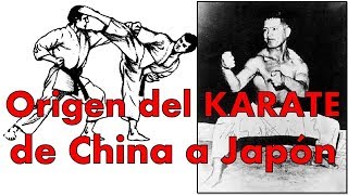 EL ORIGEN DEL KARATE en Okinawa arte marcial japonés