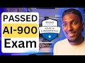 How I Passed the AI-900 Azure AI Fundamentals Certification?