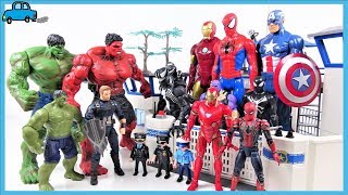 Thanos &Venom appeared! Avengers Go! Hulk,Spider man,Iron man- Charles Hero Movie