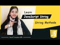 JavaScript String Methods tutorial in hindi - jstutorial