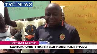 Isuaniocha Youths In Anambra State Protest Incessant Arrests By Police