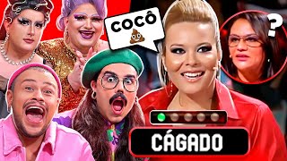 RESPOSTAS ABSURDAS DE FAMOSOS NO MEGA SENHA feat. DRAG BOX | Diva Depressão