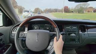 Driving a 2006 Lincoln Town Car POV