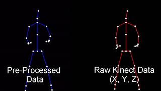 Pre Processed vs Raw Kinect Data