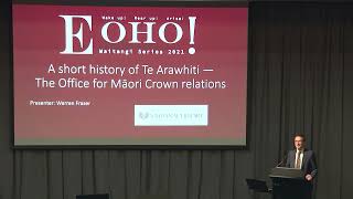 E oho! A short history of Te Arawhiti — The Office for Māori Crown relations