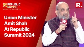 PM Modi to Remain Prime Minister For Next Decade: Union Minister Amit Shah At Republic Summit 2024