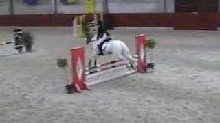 Premier concours CSO Lucie école d'équitation de Gesves 2007