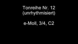 Ryhthmisieren von Tonreihen - Oberstufe 2 (Gehörbildung)