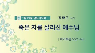 죽은 자를 살리신 예수님(마가복음 5:21-43)_금요기도회_강화구목사_20240119