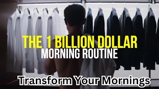 The "1 Billion Dollar Morning Routine"   Habits of the World’s Most Successful People