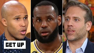 Is LeBron trying to win NBA MVP over Giannis? Max and Richard Jefferson debate | Get Up