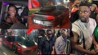 Sarkodie arrived \u0026 Unveiled New Most Expensive Flashy Luxury Sports Cars at Rapperholic Concert 2024