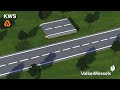 kws plastic road 3d animatie