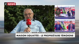 Maison squattée : le propriétaire témoigne