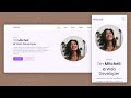 Design Your Personal Responsive Portfolio Website with HTML and CSS | Step by Step Guide