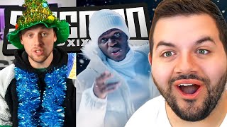 Reacting To Sidemen Christmas Songs!