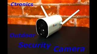 Best Wireless WiFi Outdoor Security Camera  Ctronics Review