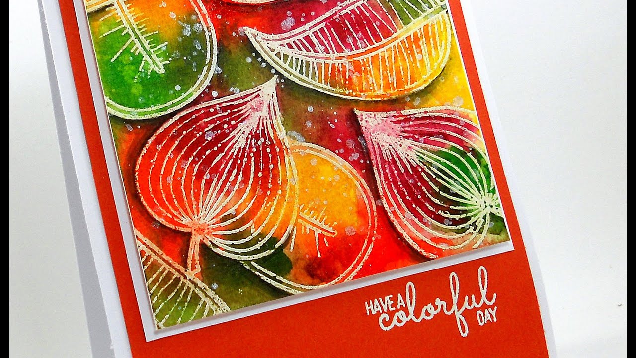 Watercolor Leaves Youtube