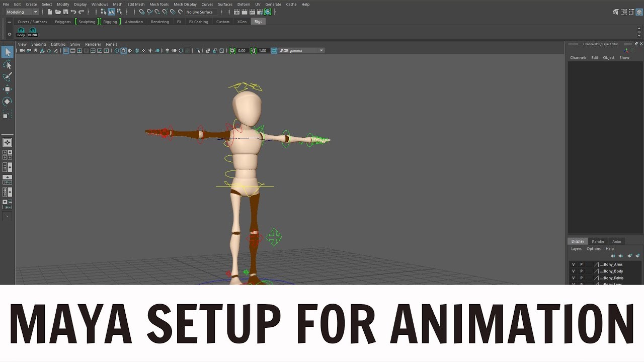 Setting Up Maya 2016 For Animation | Tutorial - YouTube