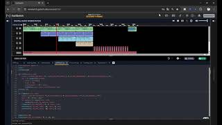 Python coding in Earsketch: Set Effect 1