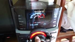 Testing Sony Sound System (Genezi) With Sony Walkman