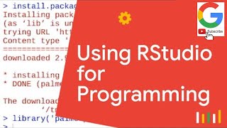 How to Program Using RStudio [Video 2] Google Data Analytics Certificate - Course 7