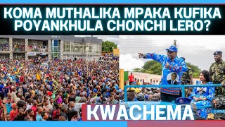 PROF. ARTHUR MUTHALIKA LERO KU MULANJE WANG'ALURA AKUTI CHAKWERA AYAMBE KULONGEZA KATUNDU ACHOKE