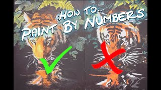 How to Paint by Numbers