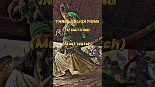 Obligations In Bathing 🛁🧼☪️😱#islamic #shortfeed #islamicvideo #islamicstatus #shortvideos