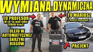 WYMIANA DYNAMICZNA OLEJU W AUTOMACIE, OMAWIAM I POKAZUJĘ NA PRZYKŁADZIE BMW E65!