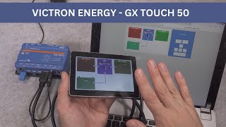 Victron Energy GX Touch 50   - LCD touch screen for controlling Cerbo GX