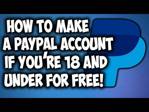 How To Make A PayPal Account If You're 18 And Under! How To Make A PayPal Account If You're 18 And Under!