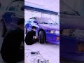 proton wira repair evo3 front bumper & intall evo3 side skirt