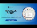 Fibonacci Series in Python | Easy Python Program for Fibonacci series