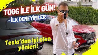 TOGG İLE 1 GÜN GEÇİRDİM! - Tesla mı, Yerli otomobil TOGG mu daha konforlu?